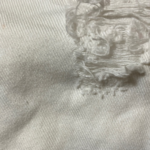 Free People Women's Cream and Gray Hooded Jacket M - Picture 5 of 7